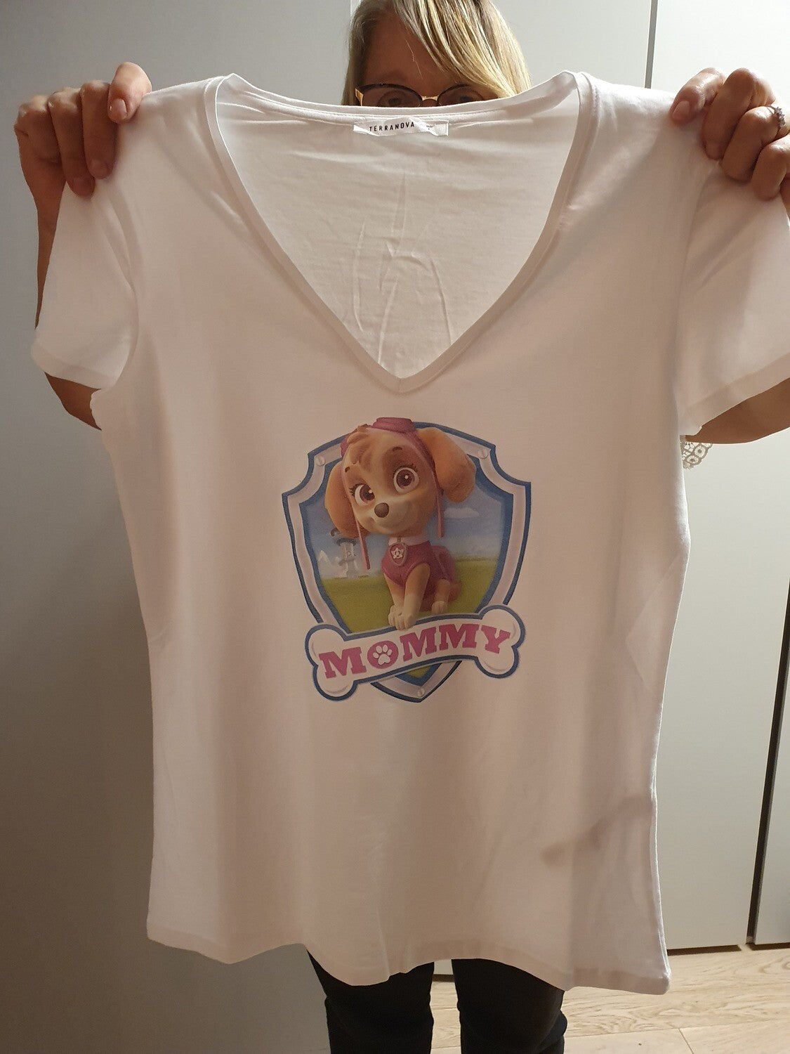 T-shirt con Grafica personalizzata in Vinile
